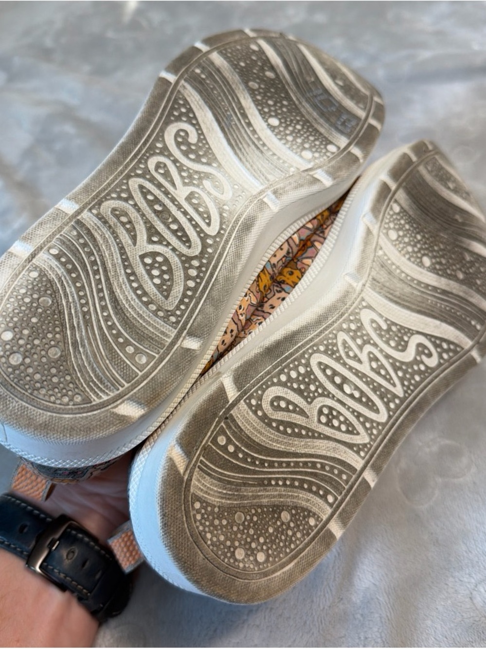 Casual Dog Print Lace-Up Sneakers in Multi-Tone - Picture 6 of 6